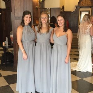 Sorella Vita Bridesmaid dress, grey, Size 10